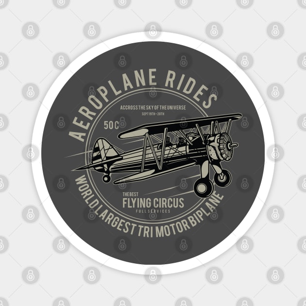 Aeroplane Riders Magnet by tdK